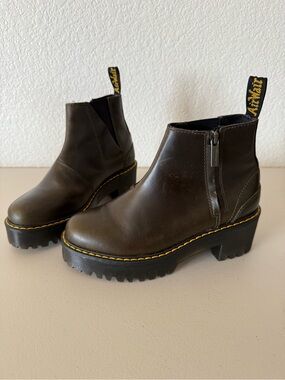 Doc Marten Dr. Marten Women’s 6 Dark Brown Platform Rometty II Boots Y2K